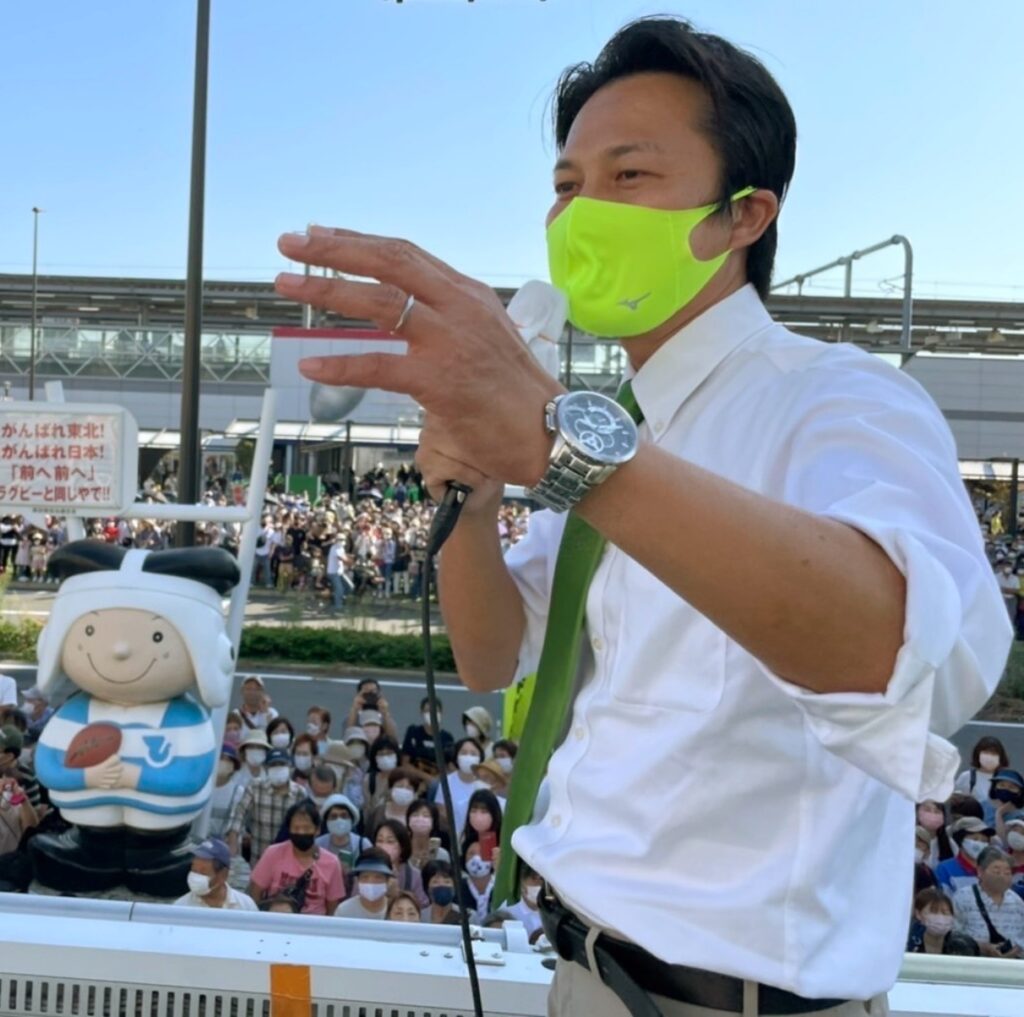 日本維新の会、衆議院議員（東大阪市）岩谷良平