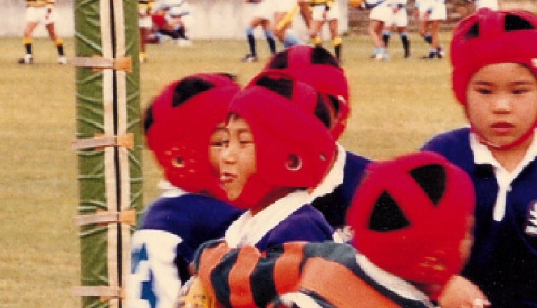 岩谷良平の小学生時代・ラグビー少年